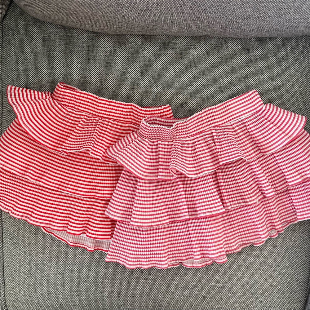 Toddler skirt bundle 2T pink & red